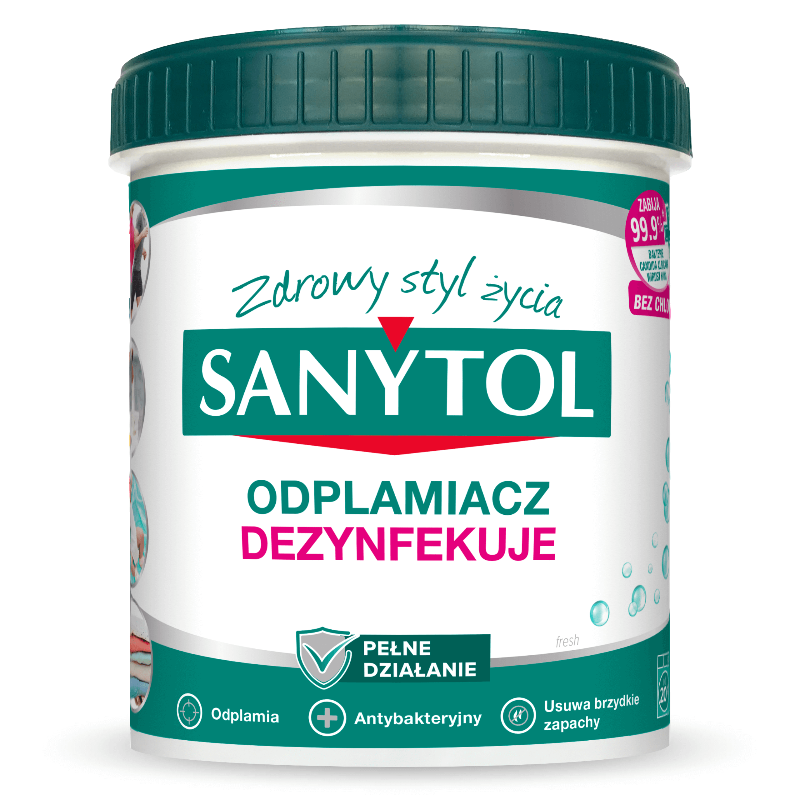 Sanytol Odplamiacz w proszku do kolorowych