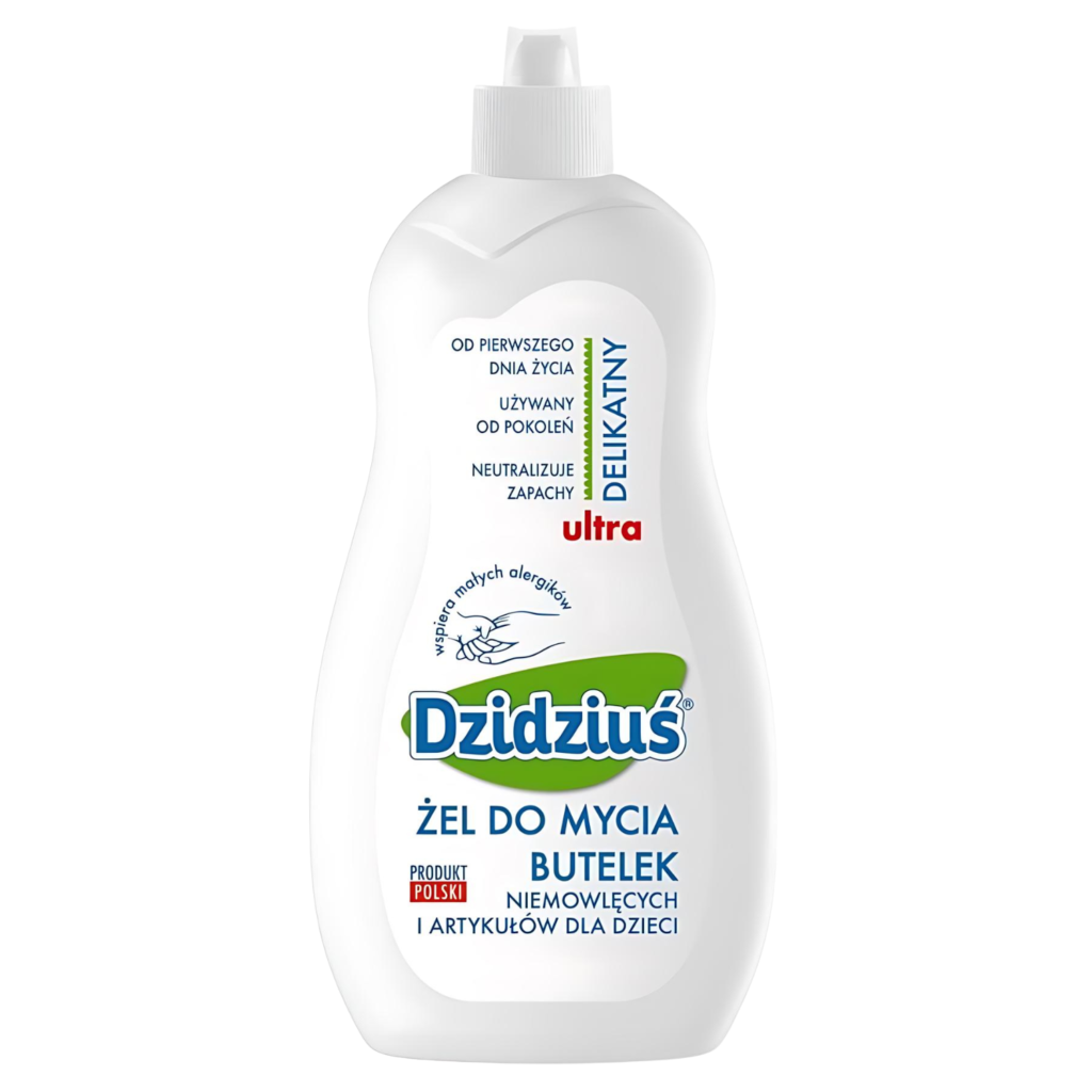 Dzidziuś żel do mycia butelek i art dla niemowląt - Opakowanie 500ml