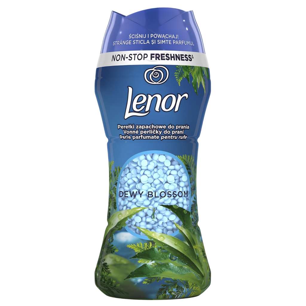 Lenor Perełki zapachowe do prania - Zapach Dewy Blossom - Opakowanie 210g