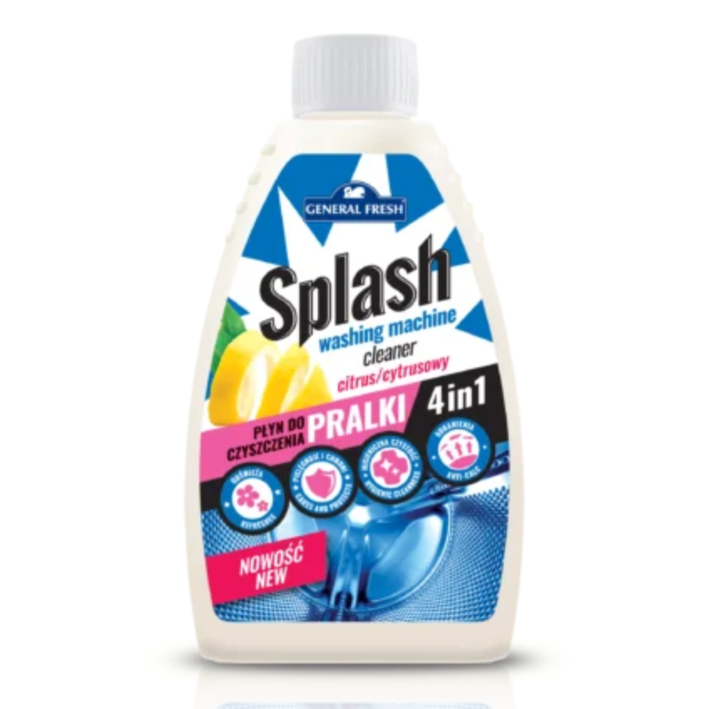 General Fresh Splash płyn do czyszczenia pralki - Cytryna - Opakowanie 250ml