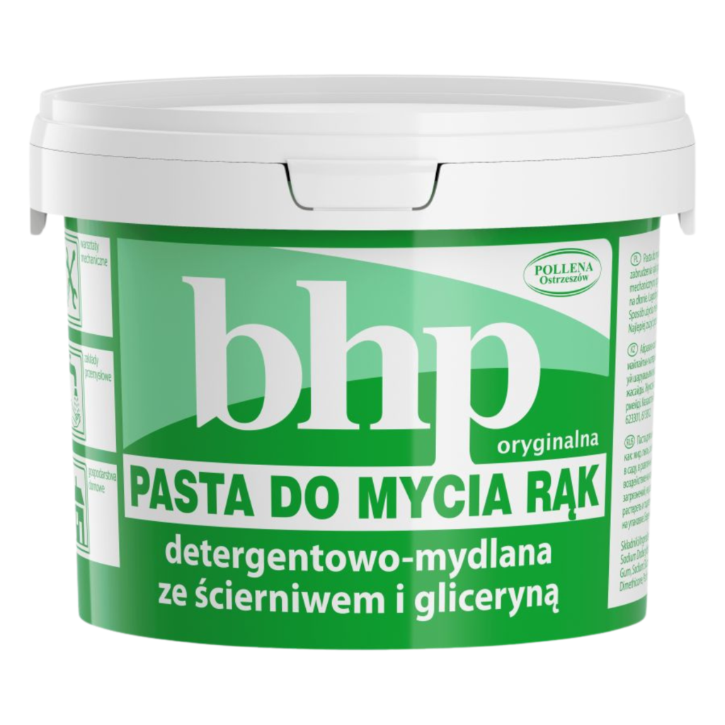 BHP pasta do mycia rąk ze ścierniwem - Opakowanie 500g
