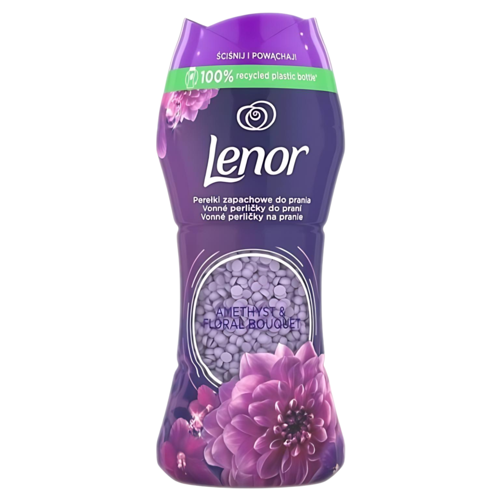 Lenor Perełki zapachowe do prania - Zapach Amethyst&Floral - Opakowanie 210g
