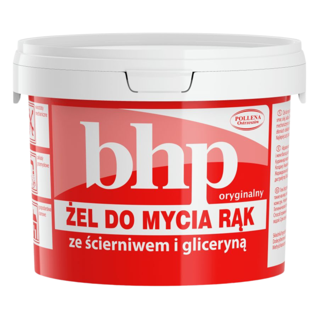 BHP żel ze ścierniwem i gliceryną - Opakowanie 500g