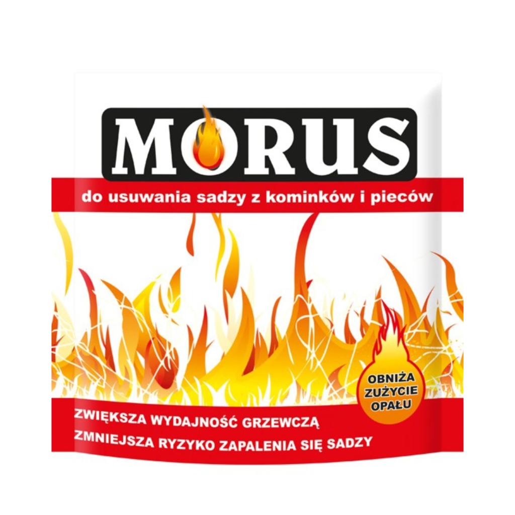 Morus - proszek do usuwania sadzy z kominków i pieców - Opakowanie 50g