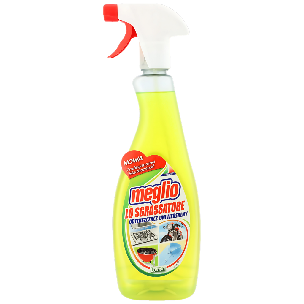 Meglio odtłuszczacz Lemon, spray - Opakowanie 750 ml