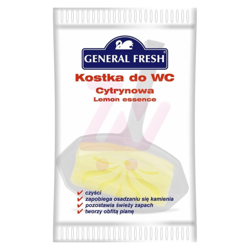 General Fresh Kostka do WC Cytryna - Opakowanie 30g