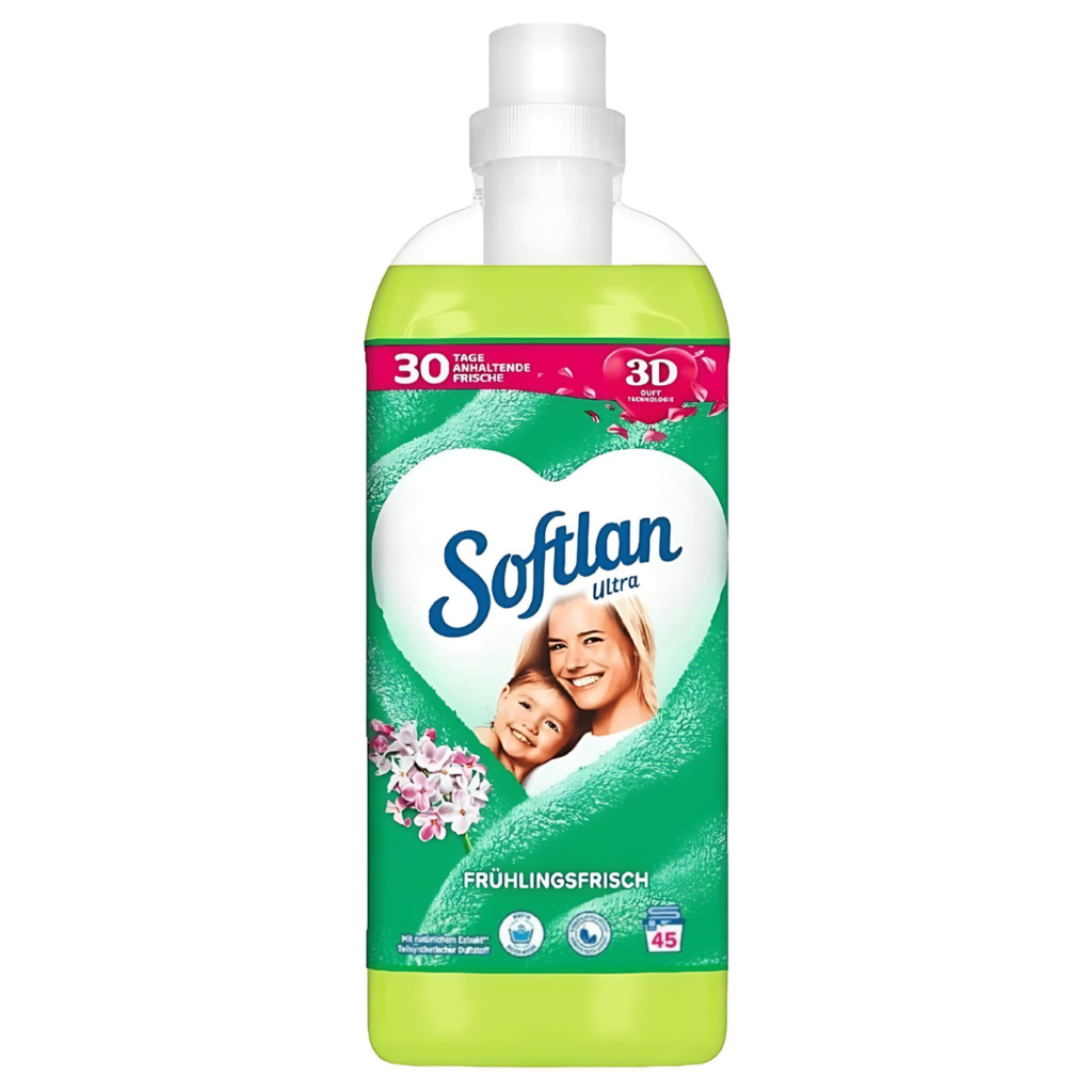 Softlan Ultra Sensitive Płyn do Płukania Tkanin Fruchlingsfrisch - Opakowanie 1L