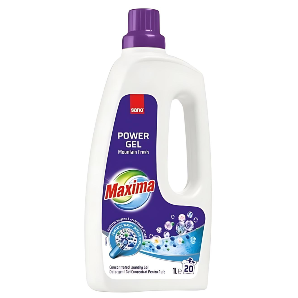 SANO Żel do prania Maxima Mountain Fresh koncentrat - Opakowanie 1 L