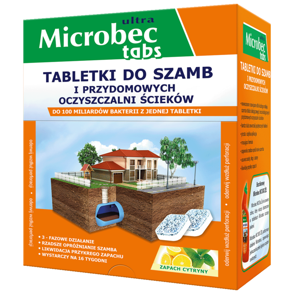 BROS - Microbec ultra - tabletka do szamba - Opakowanie 1szt