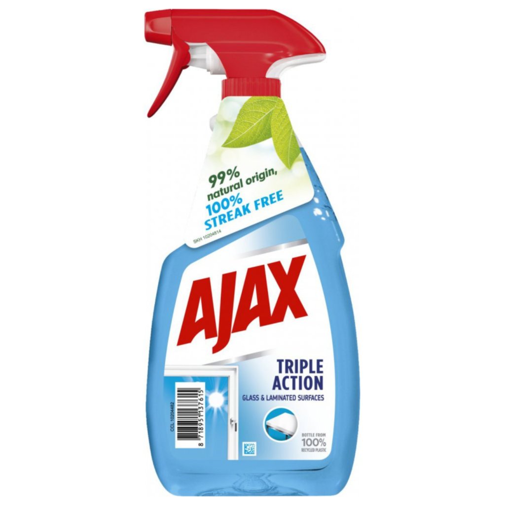 AJAX Płyn do mycia szyb rozpylacz TRIPLE ACTION - Opakowanie 500 ml