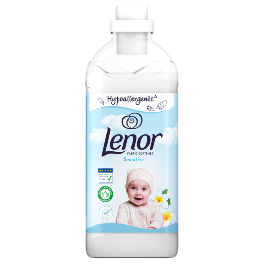 Lenor Sensitive Płyn do płukania tkanin - Opakowanie 1,6l