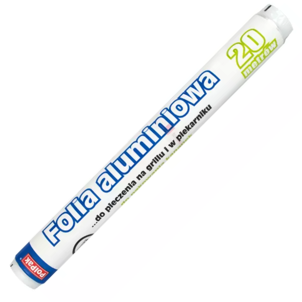 Polpak Folia aluminiowa - Opakowanie 20m
